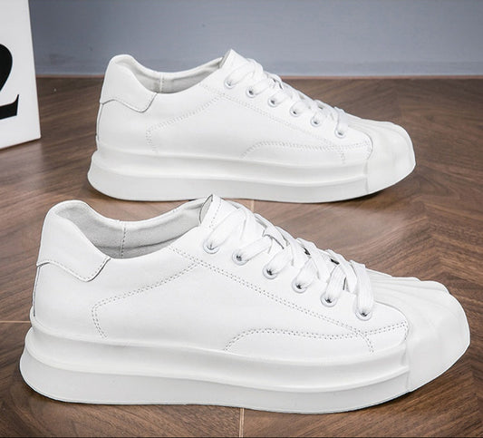 Classic White Universal Sneakers - ElevateMax™ Range
