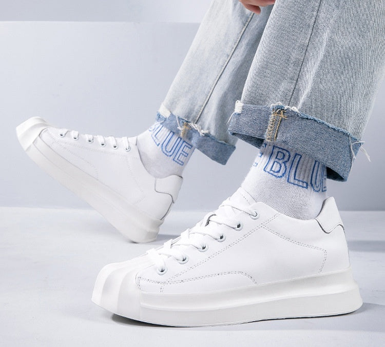 Classic White Universal Sneakers - ElevateMax™ Range