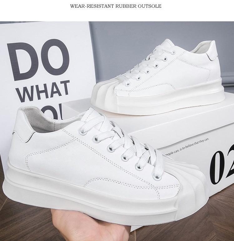 Classic White Universal Sneakers - ElevateMax™ Range